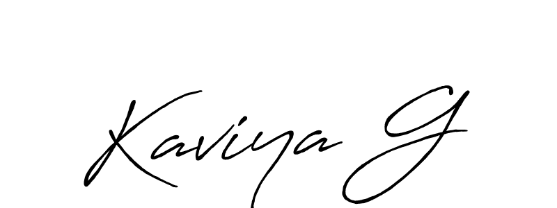 This is the best signature style for the Kaviya G name. Also you like these signature font (Antro_Vectra_Bolder). Mix name signature. Kaviya G signature style 7 images and pictures png