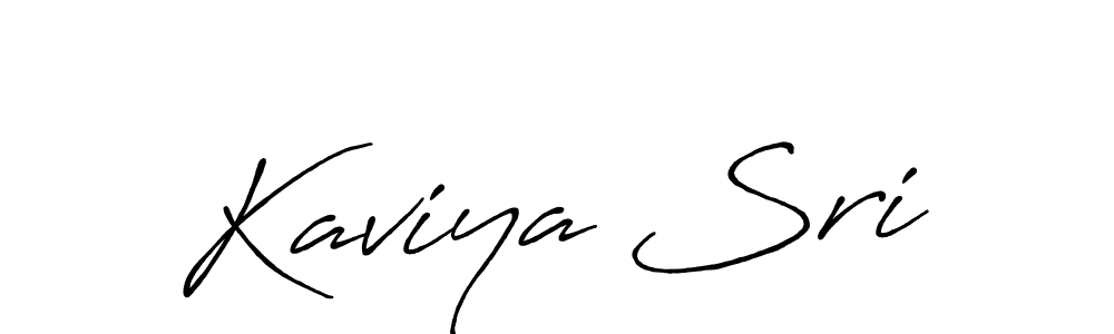 Antro_Vectra_Bolder is a professional signature style that is perfect for those who want to add a touch of class to their signature. It is also a great choice for those who want to make their signature more unique. Get Kaviya Sri name to fancy signature for free. Kaviya Sri signature style 7 images and pictures png