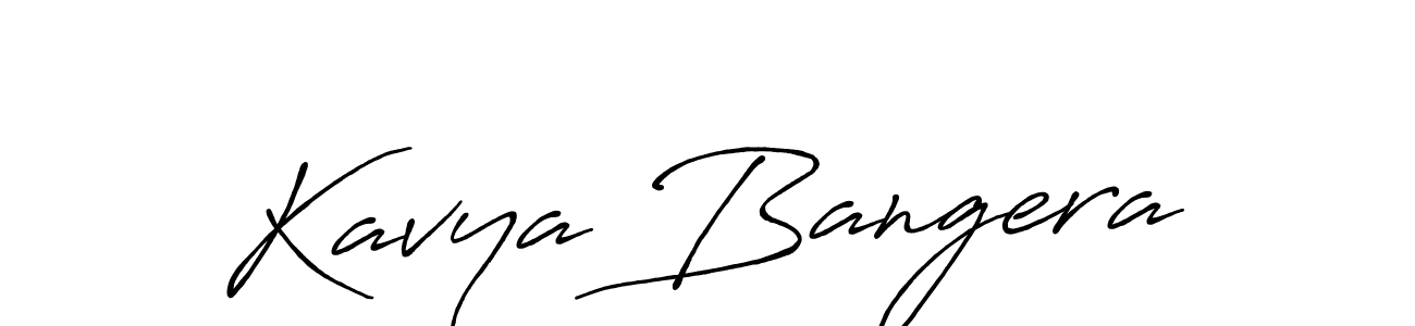 Similarly Antro_Vectra_Bolder is the best handwritten signature design. Signature creator online .You can use it as an online autograph creator for name Kavya Bangera. Kavya Bangera signature style 7 images and pictures png