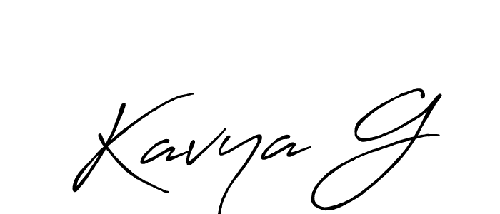 You can use this online signature creator to create a handwritten signature for the name Kavya G. This is the best online autograph maker. Kavya G signature style 7 images and pictures png