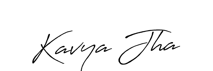 Make a beautiful signature design for name Kavya Jha. Use this online signature maker to create a handwritten signature for free. Kavya Jha signature style 7 images and pictures png