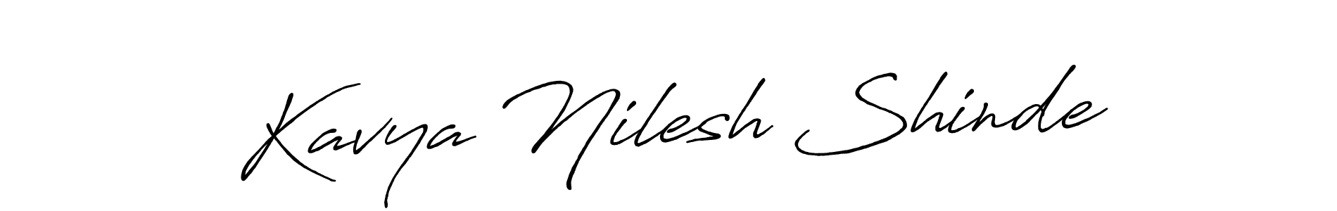 Best and Professional Signature Style for Kavya Nilesh Shinde. Antro_Vectra_Bolder Best Signature Style Collection. Kavya Nilesh Shinde signature style 7 images and pictures png