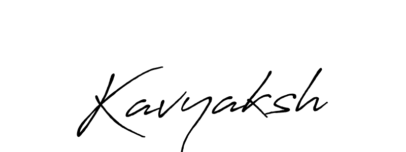 Make a beautiful signature design for name Kavyaksh. Use this online signature maker to create a handwritten signature for free. Kavyaksh signature style 7 images and pictures png