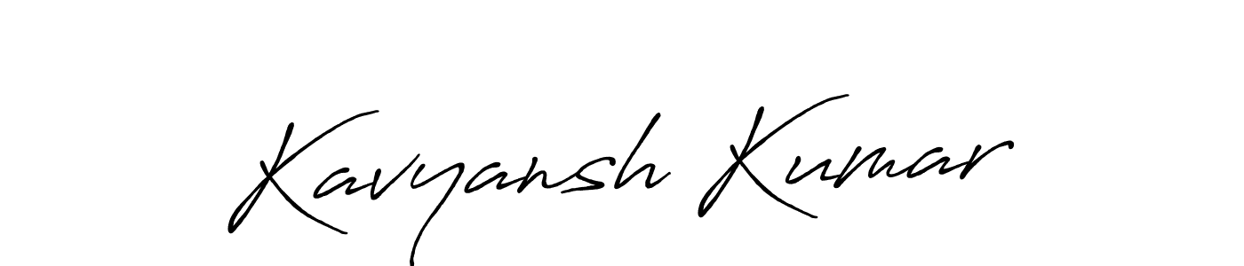 The best way (Antro_Vectra_Bolder) to make a short signature is to pick only two or three words in your name. The name Kavyansh Kumar include a total of six letters. For converting this name. Kavyansh Kumar signature style 7 images and pictures png