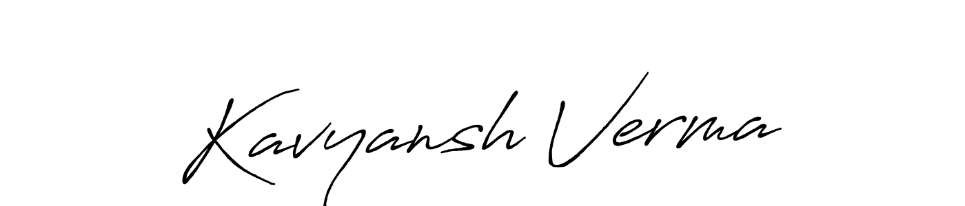 if you are searching for the best signature style for your name Kavyansh Verma. so please give up your signature search. here we have designed multiple signature styles  using Antro_Vectra_Bolder. Kavyansh Verma signature style 7 images and pictures png