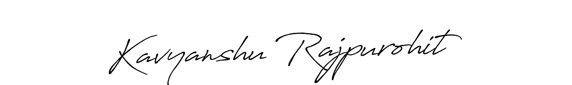 Make a short Kavyanshu Rajpurohit signature style. Manage your documents anywhere anytime using Antro_Vectra_Bolder. Create and add eSignatures, submit forms, share and send files easily. Kavyanshu Rajpurohit signature style 7 images and pictures png