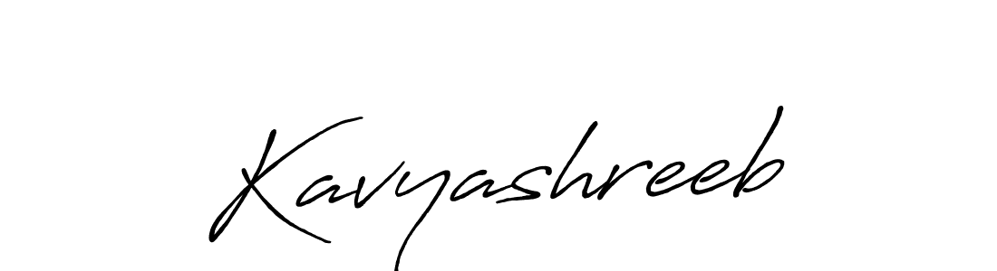 Also You can easily find your signature by using the search form. We will create Kavyashreeb name handwritten signature images for you free of cost using Antro_Vectra_Bolder sign style. Kavyashreeb signature style 7 images and pictures png