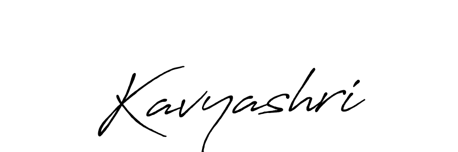 How to make Kavyashri signature? Antro_Vectra_Bolder is a professional autograph style. Create handwritten signature for Kavyashri name. Kavyashri signature style 7 images and pictures png