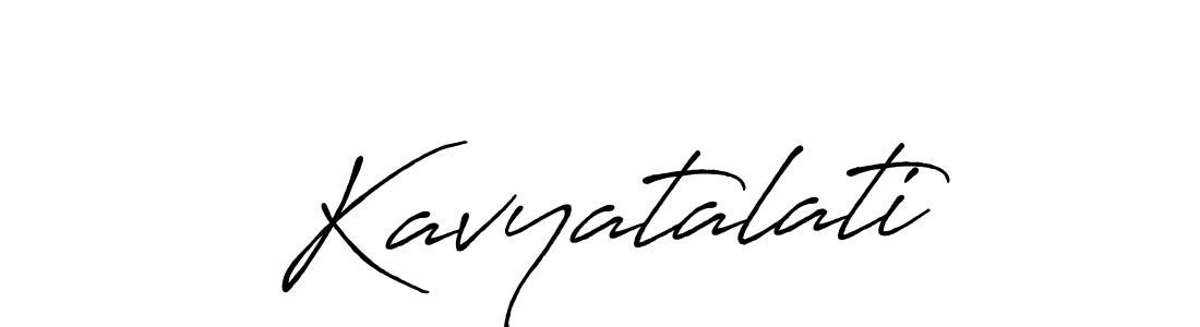 Here are the top 10 professional signature styles for the name Kavyatalati. These are the best autograph styles you can use for your name. Kavyatalati signature style 7 images and pictures png