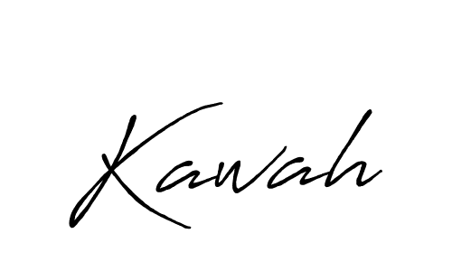 How to make Kawah name signature. Use Antro_Vectra_Bolder style for creating short signs online. This is the latest handwritten sign. Kawah signature style 7 images and pictures png