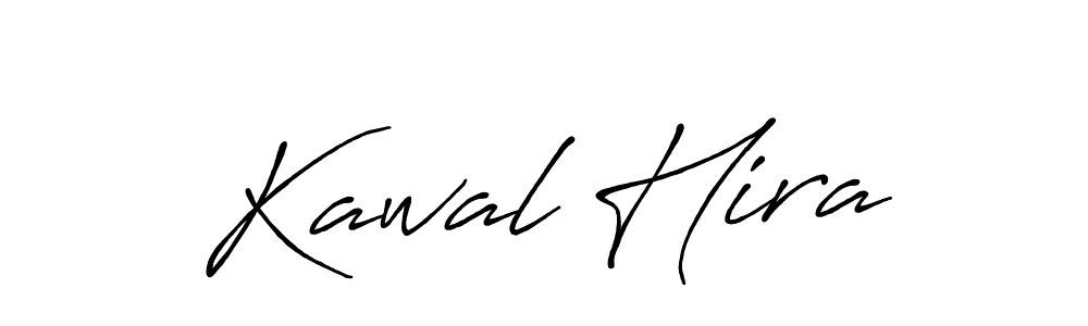 Similarly Antro_Vectra_Bolder is the best handwritten signature design. Signature creator online .You can use it as an online autograph creator for name Kawal Hira. Kawal Hira signature style 7 images and pictures png