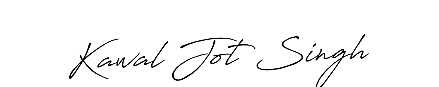 Kawal Jot Singh stylish signature style. Best Handwritten Sign (Antro_Vectra_Bolder) for my name. Handwritten Signature Collection Ideas for my name Kawal Jot Singh. Kawal Jot Singh signature style 7 images and pictures png