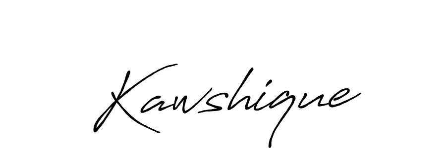 Make a short Kawshique signature style. Manage your documents anywhere anytime using Antro_Vectra_Bolder. Create and add eSignatures, submit forms, share and send files easily. Kawshique signature style 7 images and pictures png