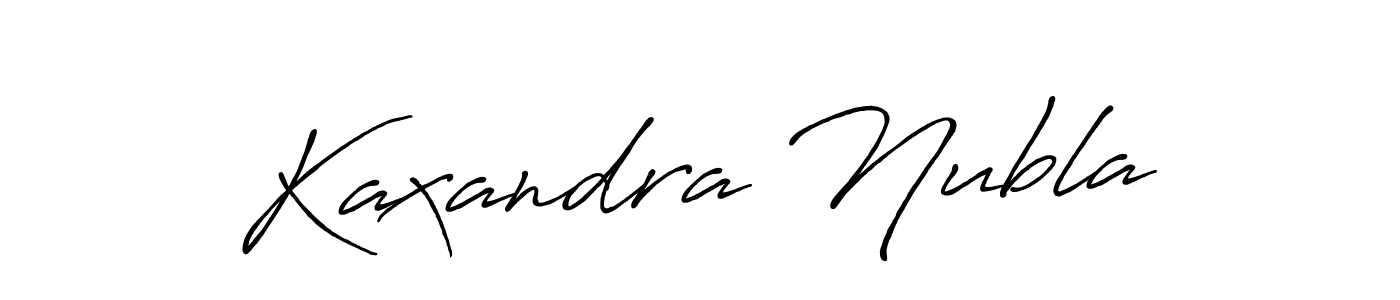 Also we have Kaxandra Nubla name is the best signature style. Create professional handwritten signature collection using Antro_Vectra_Bolder autograph style. Kaxandra Nubla signature style 7 images and pictures png