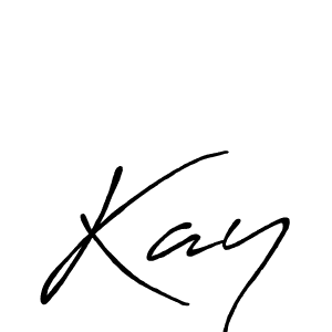 Design your own signature with our free online signature maker. With this signature software, you can create a handwritten (Antro_Vectra_Bolder) signature for name Kay. Kay signature style 7 images and pictures png