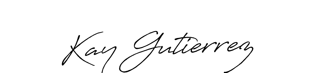 You can use this online signature creator to create a handwritten signature for the name Kay Gutierrez. This is the best online autograph maker. Kay Gutierrez signature style 7 images and pictures png