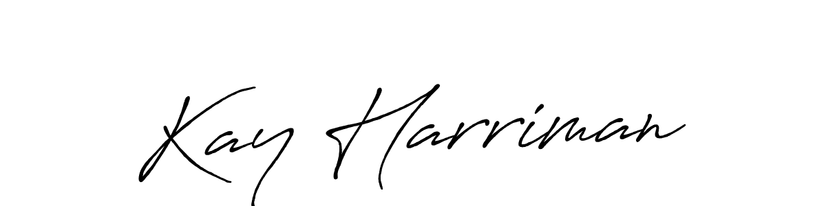 Also You can easily find your signature by using the search form. We will create Kay Harriman name handwritten signature images for you free of cost using Antro_Vectra_Bolder sign style. Kay Harriman signature style 7 images and pictures png
