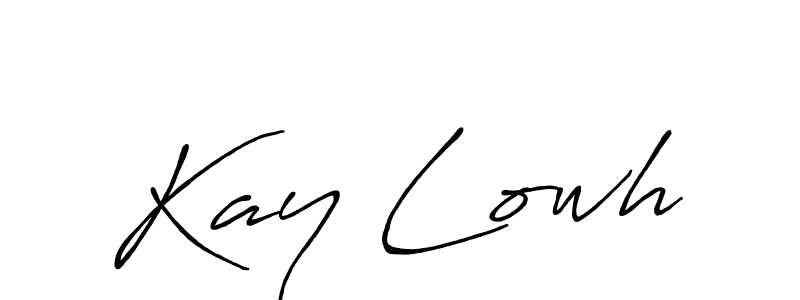 Similarly Antro_Vectra_Bolder is the best handwritten signature design. Signature creator online .You can use it as an online autograph creator for name Kay Lowh. Kay Lowh signature style 7 images and pictures png