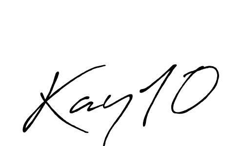 Create a beautiful signature design for name Kay10. With this signature (Antro_Vectra_Bolder) fonts, you can make a handwritten signature for free. Kay10 signature style 7 images and pictures png