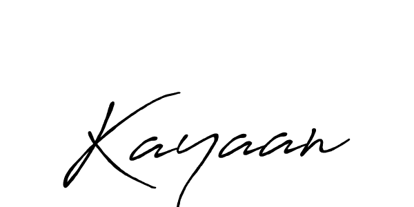 How to make Kayaan name signature. Use Antro_Vectra_Bolder style for creating short signs online. This is the latest handwritten sign. Kayaan signature style 7 images and pictures png