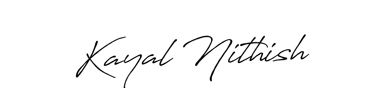 Once you've used our free online signature maker to create your best signature Antro_Vectra_Bolder style, it's time to enjoy all of the benefits that Kayal Nithish name signing documents. Kayal Nithish signature style 7 images and pictures png