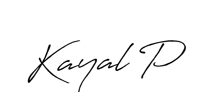 Make a beautiful signature design for name Kayal P. Use this online signature maker to create a handwritten signature for free. Kayal P signature style 7 images and pictures png