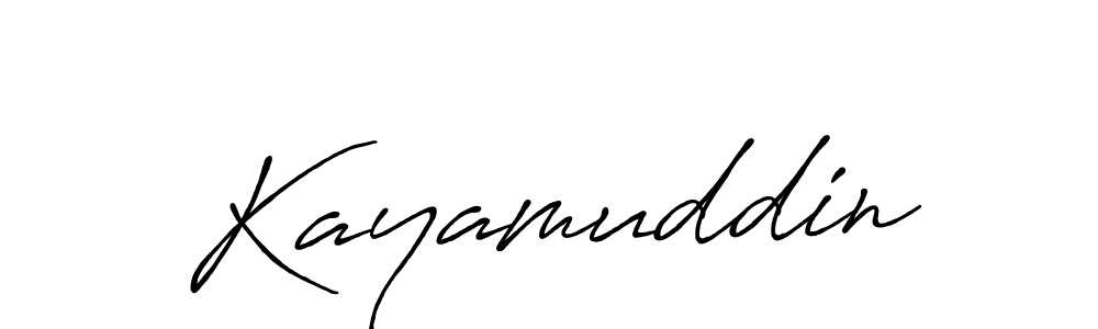 if you are searching for the best signature style for your name Kayamuddin. so please give up your signature search. here we have designed multiple signature styles  using Antro_Vectra_Bolder. Kayamuddin signature style 7 images and pictures png