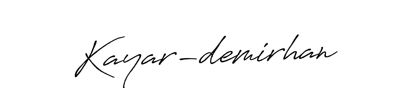 This is the best signature style for the Kayar-demirhan name. Also you like these signature font (Antro_Vectra_Bolder). Mix name signature. Kayar-demirhan signature style 7 images and pictures png