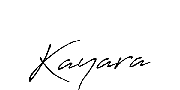 How to make Kayara name signature. Use Antro_Vectra_Bolder style for creating short signs online. This is the latest handwritten sign. Kayara signature style 7 images and pictures png