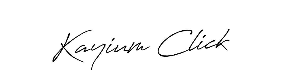 You can use this online signature creator to create a handwritten signature for the name Kayium Click. This is the best online autograph maker. Kayium Click signature style 7 images and pictures png