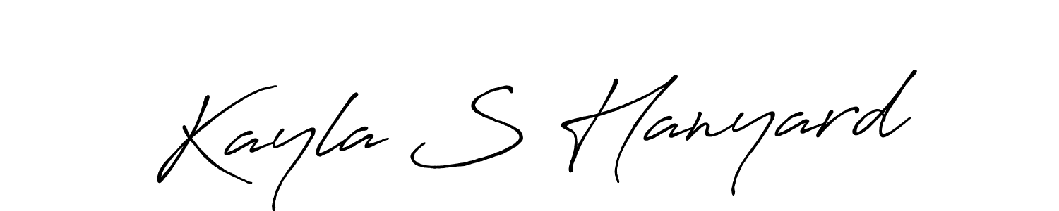You should practise on your own different ways (Antro_Vectra_Bolder) to write your name (Kayla S Hanyard) in signature. don't let someone else do it for you. Kayla S Hanyard signature style 7 images and pictures png