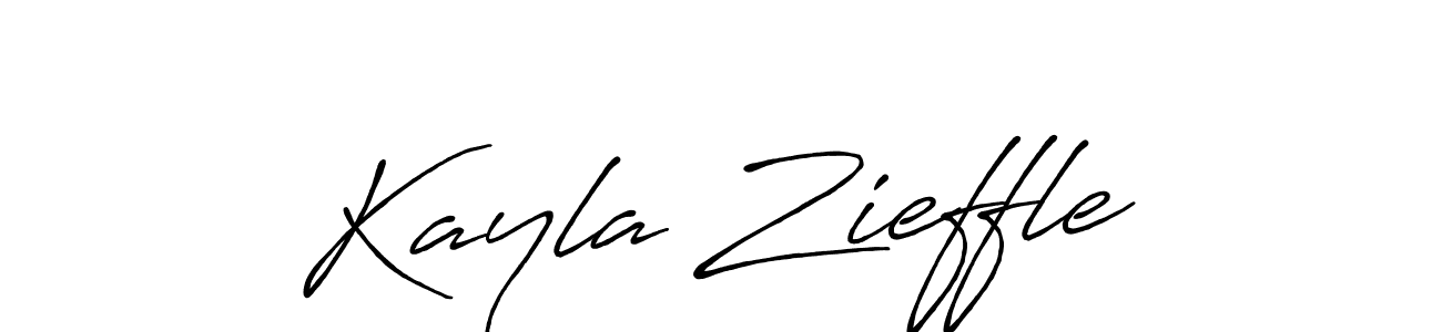 Use a signature maker to create a handwritten signature online. With this signature software, you can design (Antro_Vectra_Bolder) your own signature for name Kayla Zieffle. Kayla Zieffle signature style 7 images and pictures png