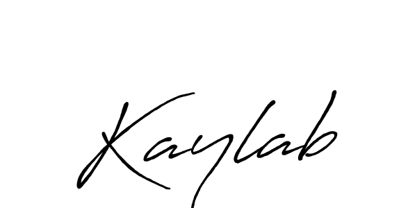How to make Kaylab signature? Antro_Vectra_Bolder is a professional autograph style. Create handwritten signature for Kaylab name. Kaylab signature style 7 images and pictures png