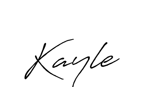 Create a beautiful signature design for name Kayle. With this signature (Antro_Vectra_Bolder) fonts, you can make a handwritten signature for free. Kayle signature style 7 images and pictures png