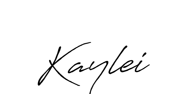 Also we have Kaylei name is the best signature style. Create professional handwritten signature collection using Antro_Vectra_Bolder autograph style. Kaylei signature style 7 images and pictures png