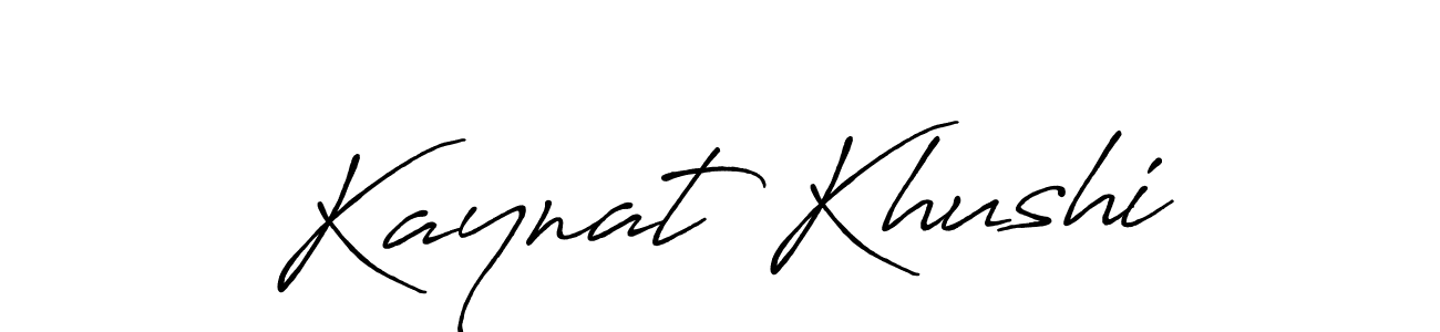 Best and Professional Signature Style for Kaynat Khushi. Antro_Vectra_Bolder Best Signature Style Collection. Kaynat Khushi signature style 7 images and pictures png