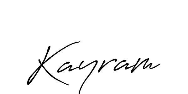 It looks lik you need a new signature style for name Kayram. Design unique handwritten (Antro_Vectra_Bolder) signature with our free signature maker in just a few clicks. Kayram signature style 7 images and pictures png