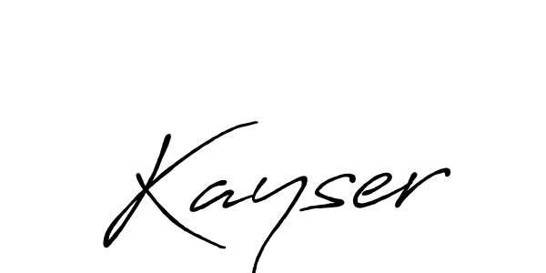 Best and Professional Signature Style for Kayser. Antro_Vectra_Bolder Best Signature Style Collection. Kayser signature style 7 images and pictures png