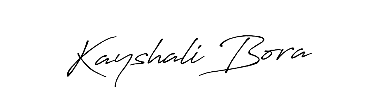 The best way (Antro_Vectra_Bolder) to make a short signature is to pick only two or three words in your name. The name Kayshali Bora include a total of six letters. For converting this name. Kayshali Bora signature style 7 images and pictures png