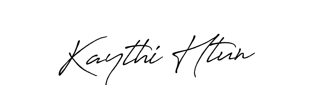 Similarly Antro_Vectra_Bolder is the best handwritten signature design. Signature creator online .You can use it as an online autograph creator for name Kaythi Htun. Kaythi Htun signature style 7 images and pictures png