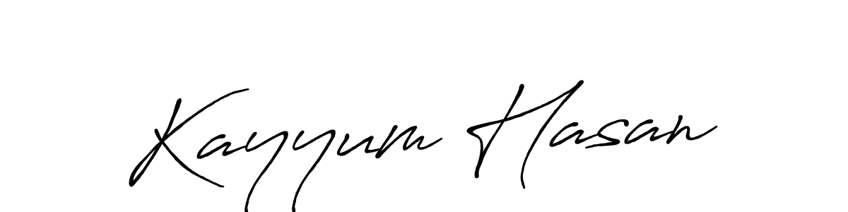 Make a beautiful signature design for name Kayyum Hasan. Use this online signature maker to create a handwritten signature for free. Kayyum Hasan signature style 7 images and pictures png