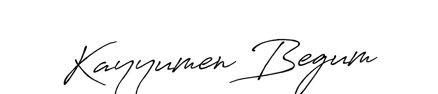 It looks lik you need a new signature style for name Kayyumen Begum. Design unique handwritten (Antro_Vectra_Bolder) signature with our free signature maker in just a few clicks. Kayyumen Begum signature style 7 images and pictures png