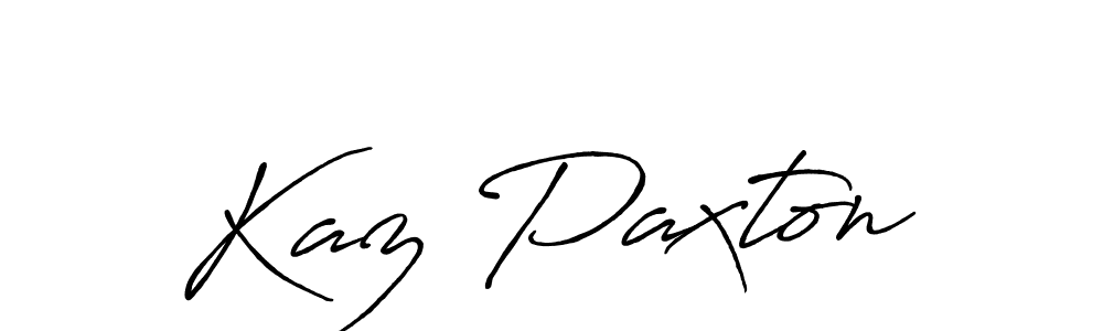 This is the best signature style for the Kaz Paxton name. Also you like these signature font (Antro_Vectra_Bolder). Mix name signature. Kaz Paxton signature style 7 images and pictures png