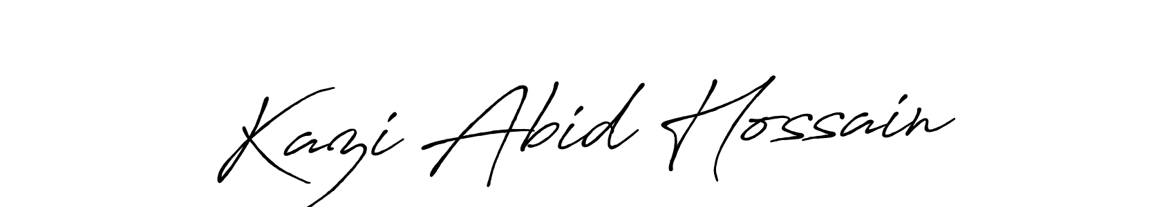 if you are searching for the best signature style for your name Kazi Abid Hossain. so please give up your signature search. here we have designed multiple signature styles  using Antro_Vectra_Bolder. Kazi Abid Hossain signature style 7 images and pictures png