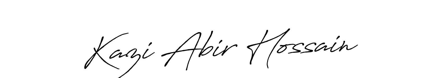 Once you've used our free online signature maker to create your best signature Antro_Vectra_Bolder style, it's time to enjoy all of the benefits that Kazi Abir Hossain name signing documents. Kazi Abir Hossain signature style 7 images and pictures png