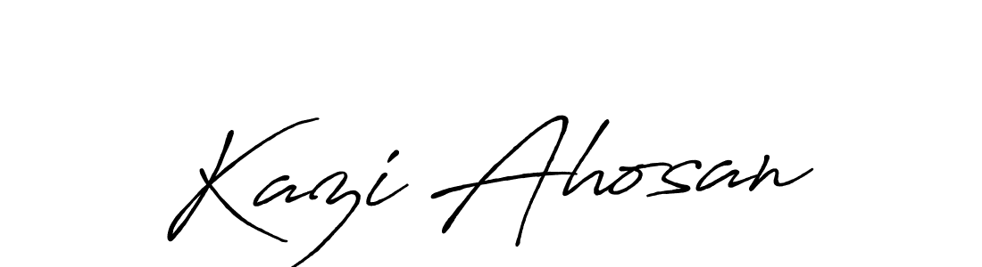 Make a beautiful signature design for name Kazi Ahosan. Use this online signature maker to create a handwritten signature for free. Kazi Ahosan signature style 7 images and pictures png