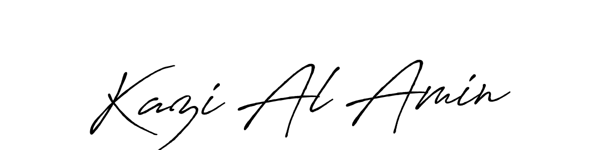 Kazi Al Amin stylish signature style. Best Handwritten Sign (Antro_Vectra_Bolder) for my name. Handwritten Signature Collection Ideas for my name Kazi Al Amin. Kazi Al Amin signature style 7 images and pictures png