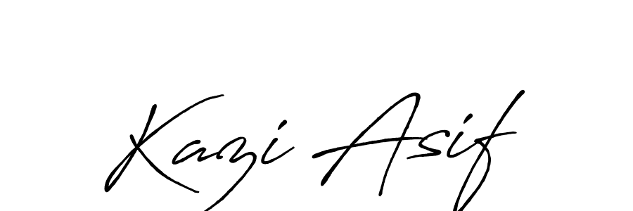 if you are searching for the best signature style for your name Kazi Asif. so please give up your signature search. here we have designed multiple signature styles  using Antro_Vectra_Bolder. Kazi Asif signature style 7 images and pictures png