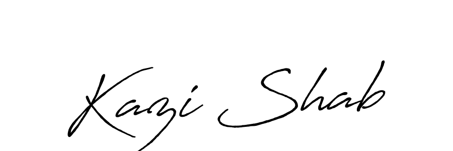 Antro_Vectra_Bolder is a professional signature style that is perfect for those who want to add a touch of class to their signature. It is also a great choice for those who want to make their signature more unique. Get Kazi Shab name to fancy signature for free. Kazi Shab signature style 7 images and pictures png