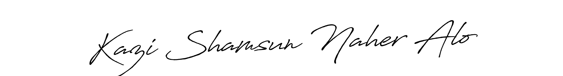 How to Draw Kazi Shamsun Naher Alo signature style? Antro_Vectra_Bolder is a latest design signature styles for name Kazi Shamsun Naher Alo. Kazi Shamsun Naher Alo signature style 7 images and pictures png